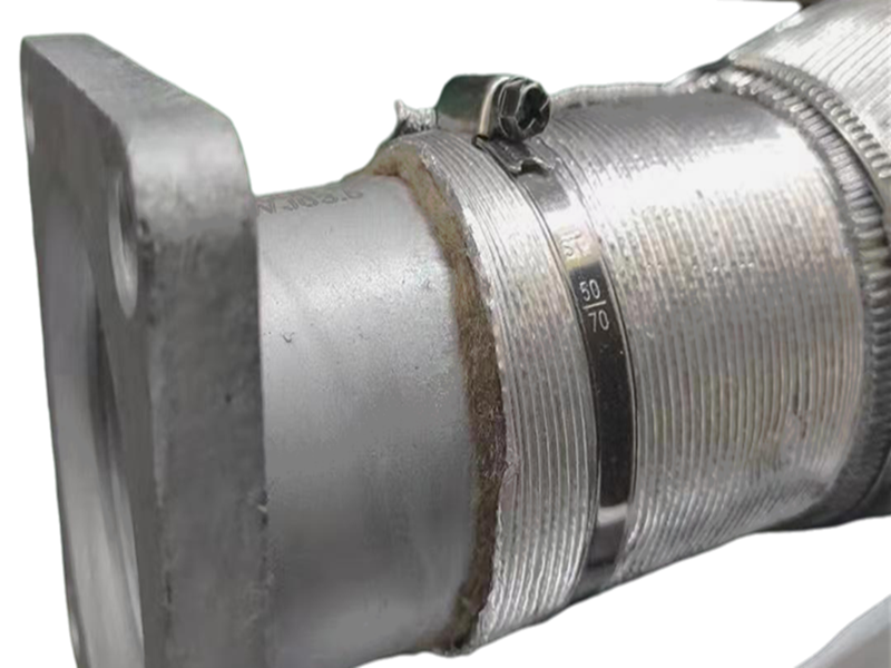 一体式火山岩波纹管